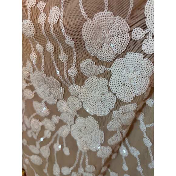 Women's The Population Dress, White, Size S - Picture 7 of 8